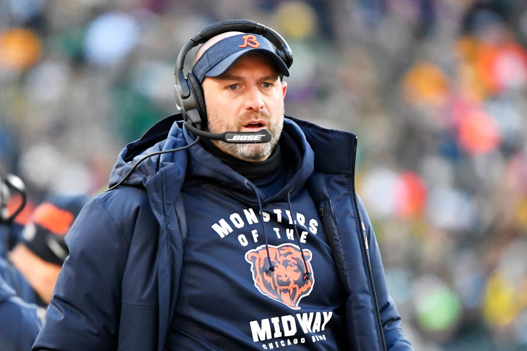 Matt Nagy Monsters of the midway chicago bears Black Hoodie