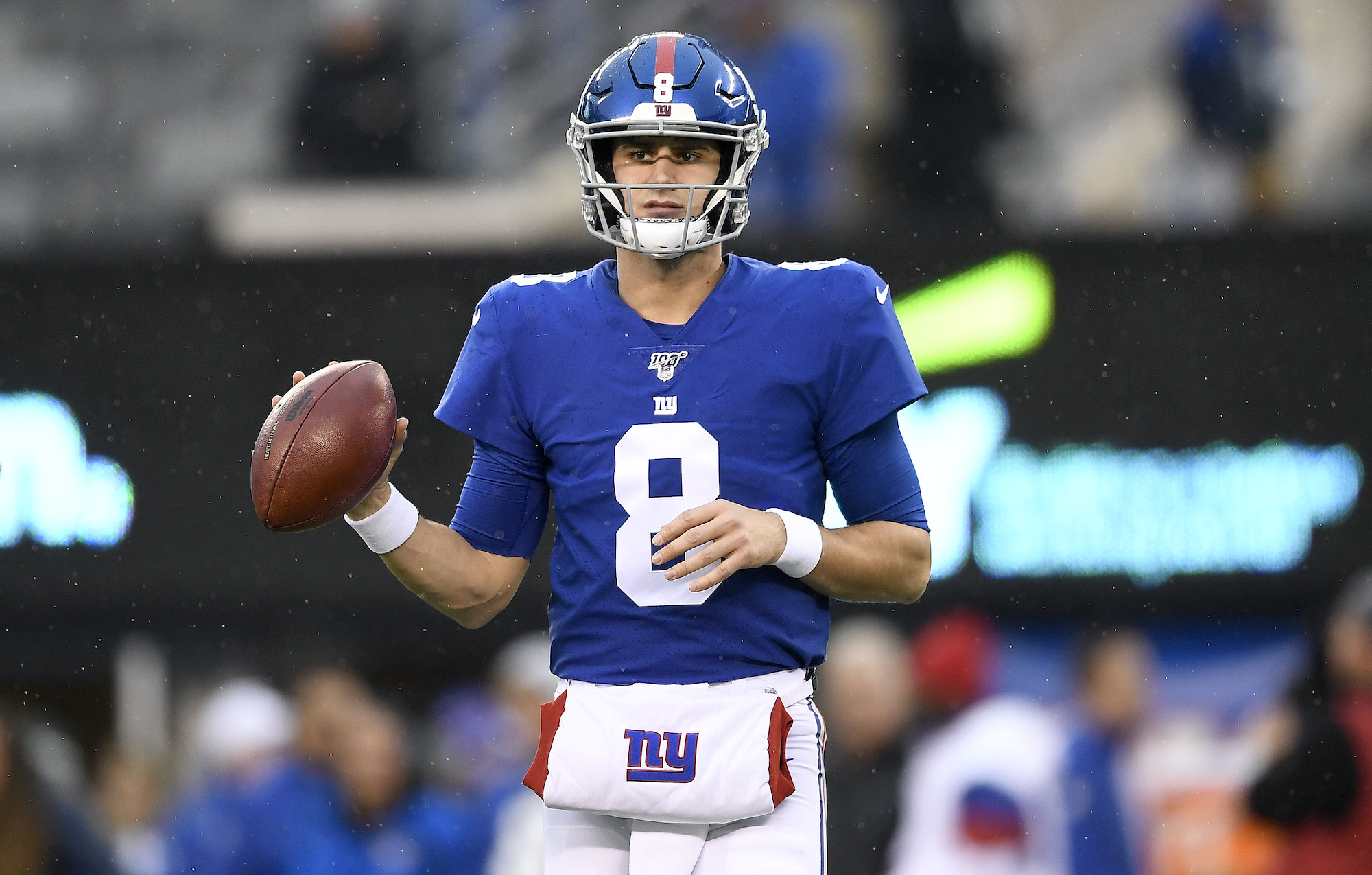 Daniel Jones, quarterback for the Giants