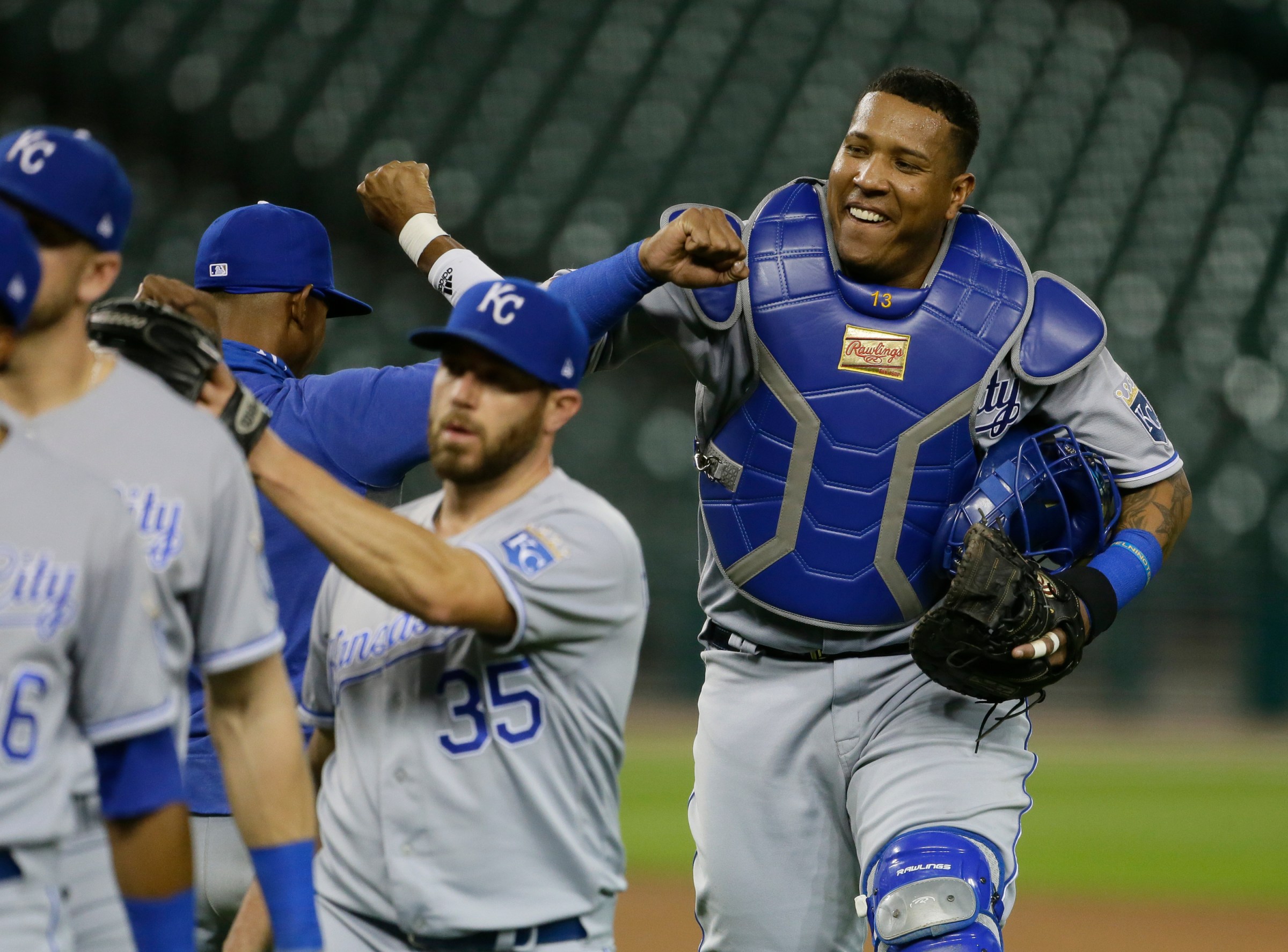 Life after Tommy John surgery: Salvador Perez making the best of a