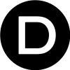 The Defector logo in a circle