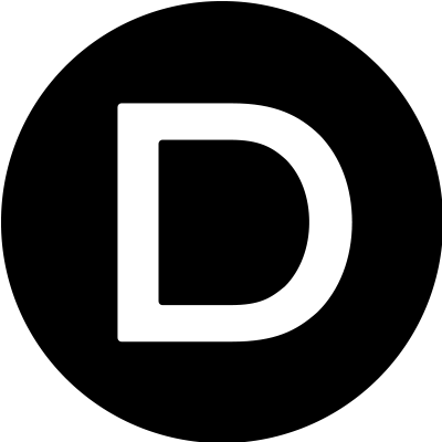 The Defector logo in a circle