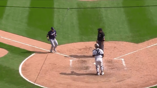 Josh Donaldson crosses home plate and gets ejected for kicking dirt over it