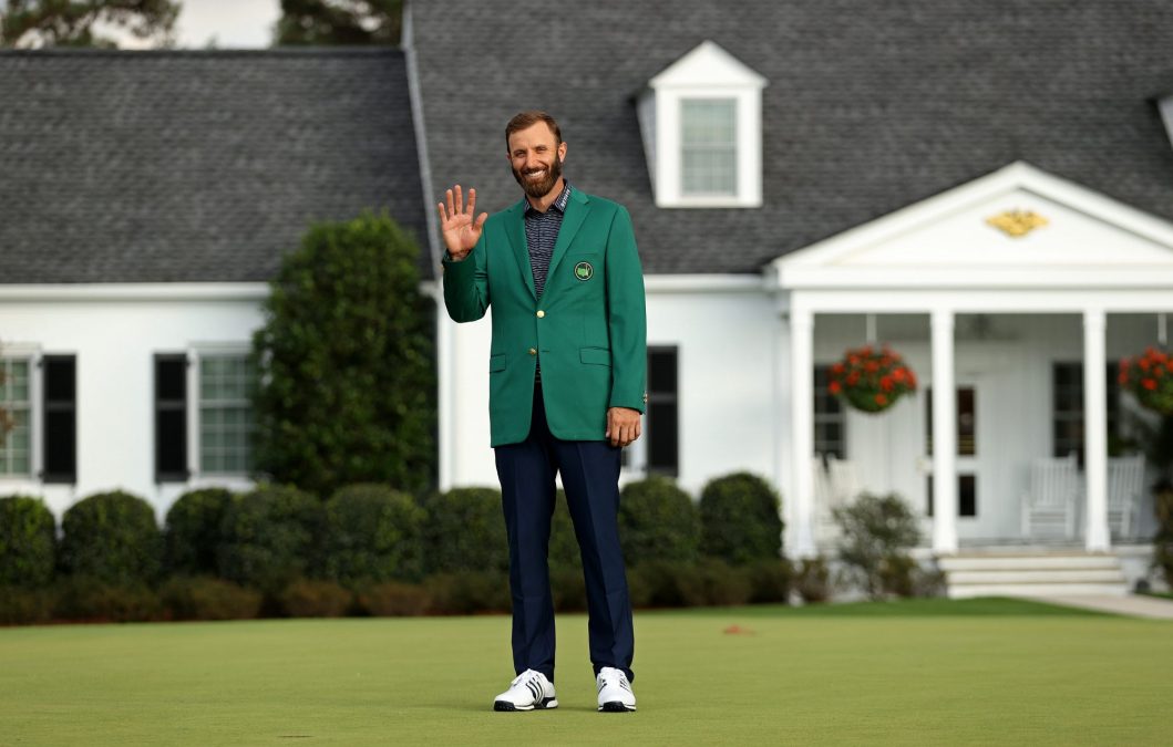 Dustin Johnson wears the green jacket and nobody gives a crap.