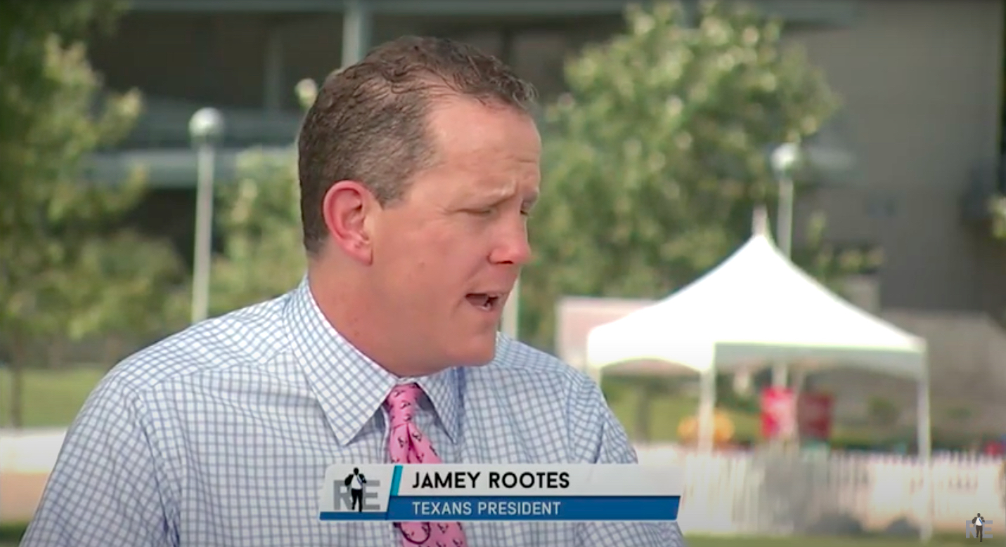 Houston Texans president Jamey Rootes