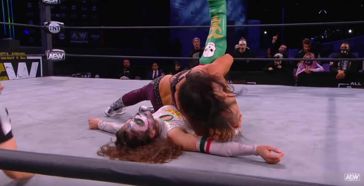Serena Deeb pins Thunder Rosa on AEW Dynamite
