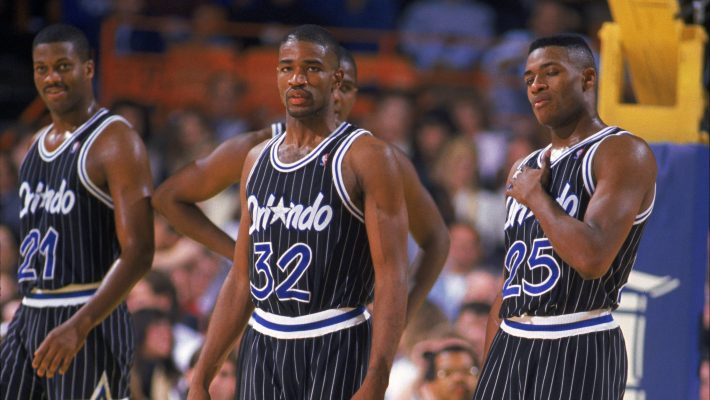 Members of the Orlando Magic