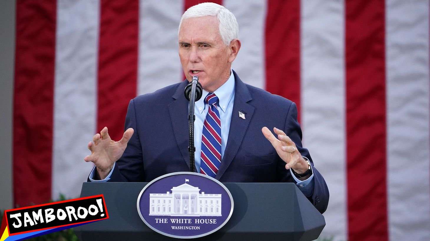 US Vice President Mike Pence delivers an update on "Operation Warp Speed" in the Rose Garden of the White House in Washington, DC on November 13, 2020. (Photo by MANDEL NGAN / AFP) (Photo by