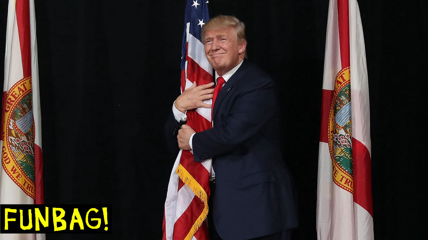 Republican presidential candidate Donald Trump speaks during a campaign rally at the MidFlorida Credit Union Amphitheatre on October 24, 2016 in Naples, Florida.