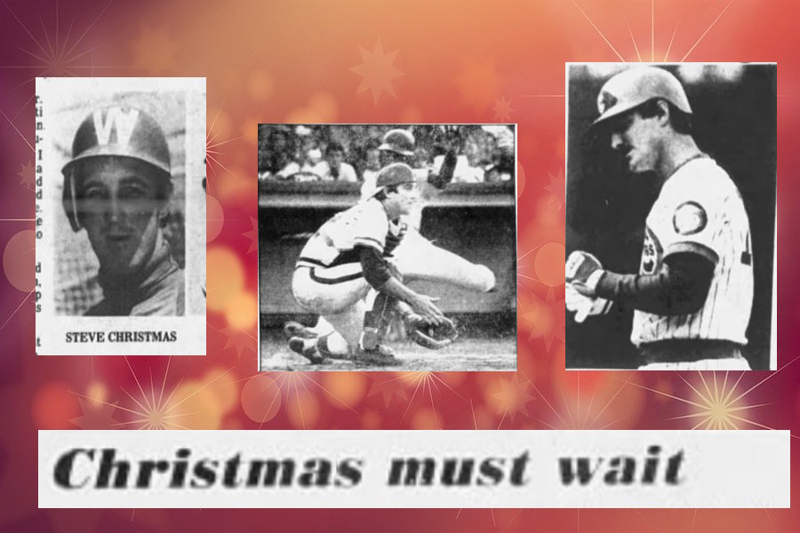 Some pictures of Steve Christmas, a real baseball guy!