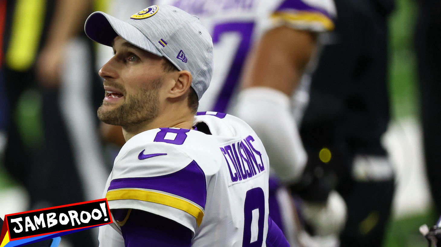 DETROIT, MI - JANUARY 03: Kirk Cousins #8 of the Minnesota Vikings looks on in the first quarter of the game against the Detroit Lions at Ford Field on January 3, 2021 in Detroit, Michigan. (Photo by Rey Del Rio/Getty Images)