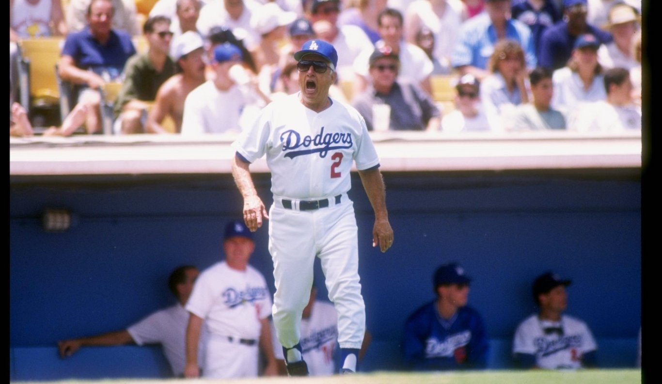 This Day In Dodgers History: Tommy Lasorda Fights With Phillie Phanatic