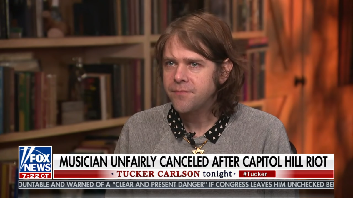 Musician Ariel Pink goes on Tucker Carlson's show to talk about his cancellation
