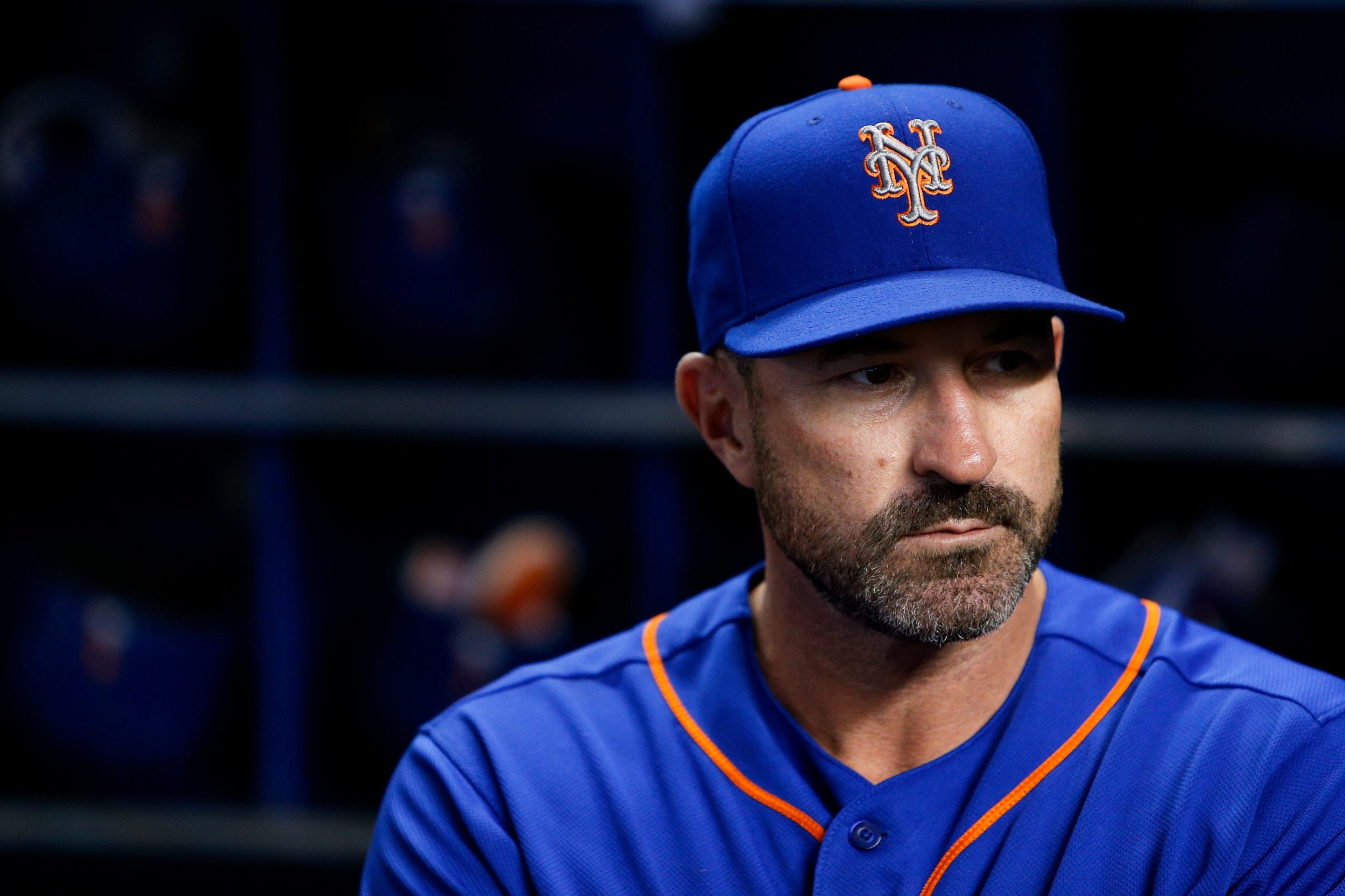 Mickey Callaway during his time as manager of the New York Mets