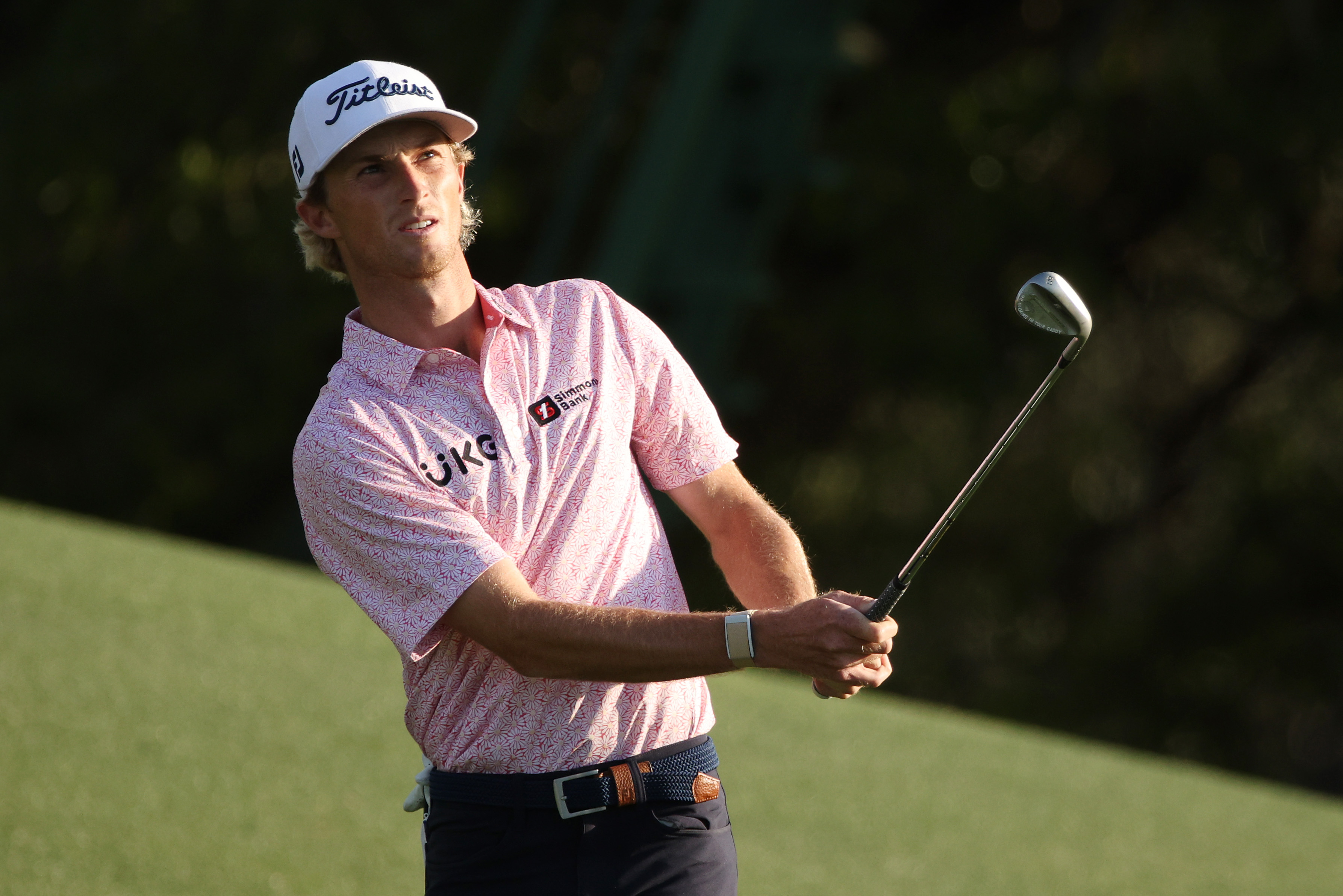 Will Zalatoris plays a shot