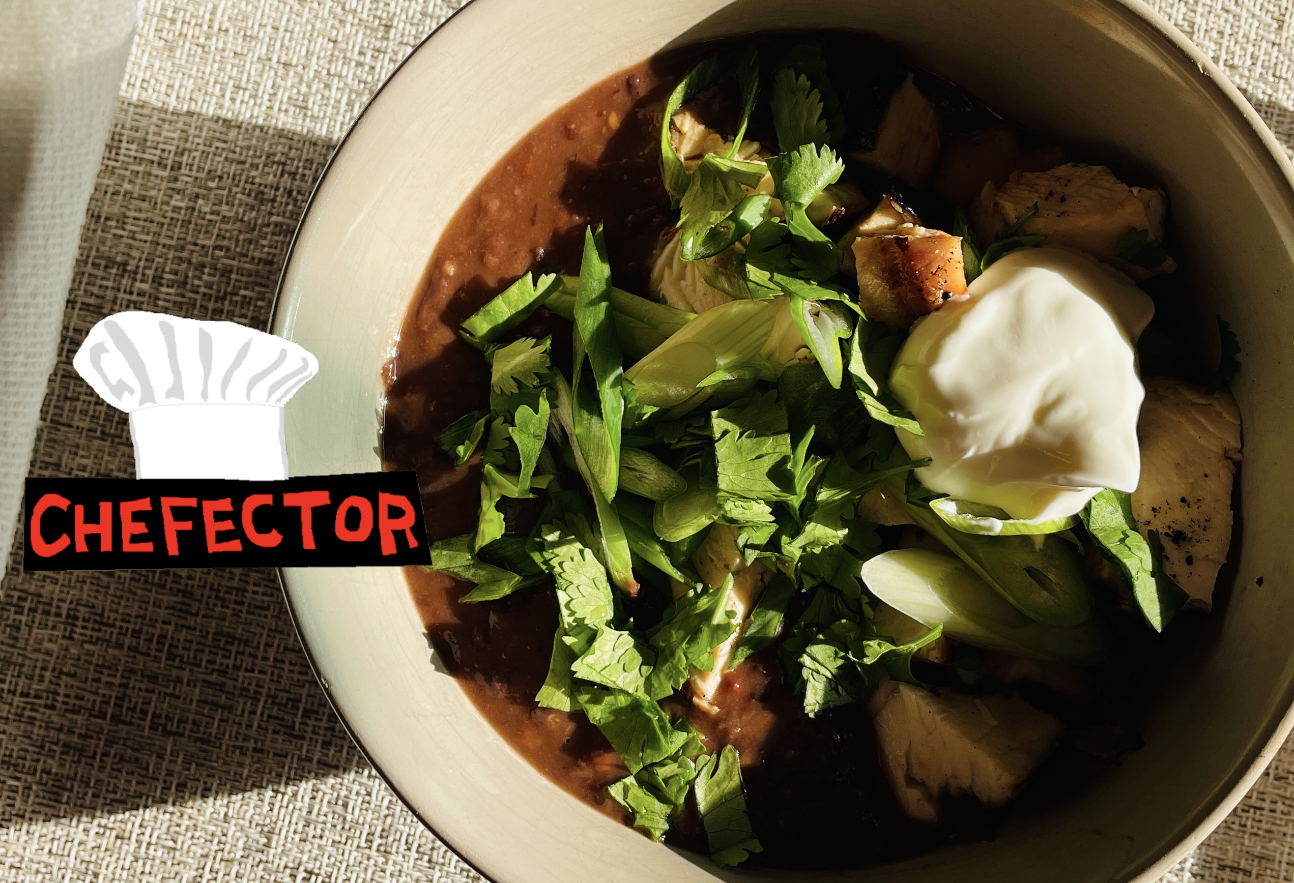 Black bean soup