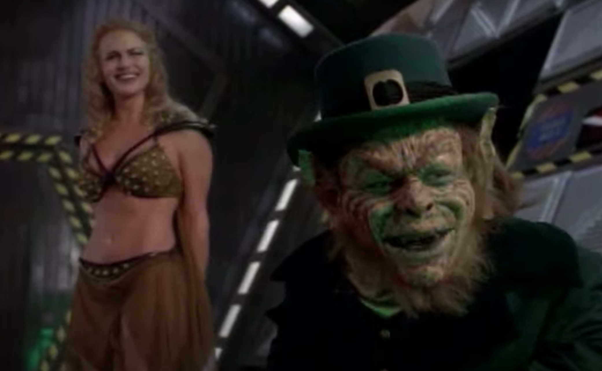 There he is! That's Leprechaun!