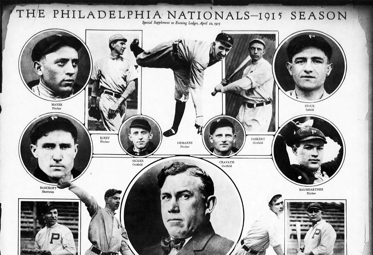 Photos of the 1915 Phillies