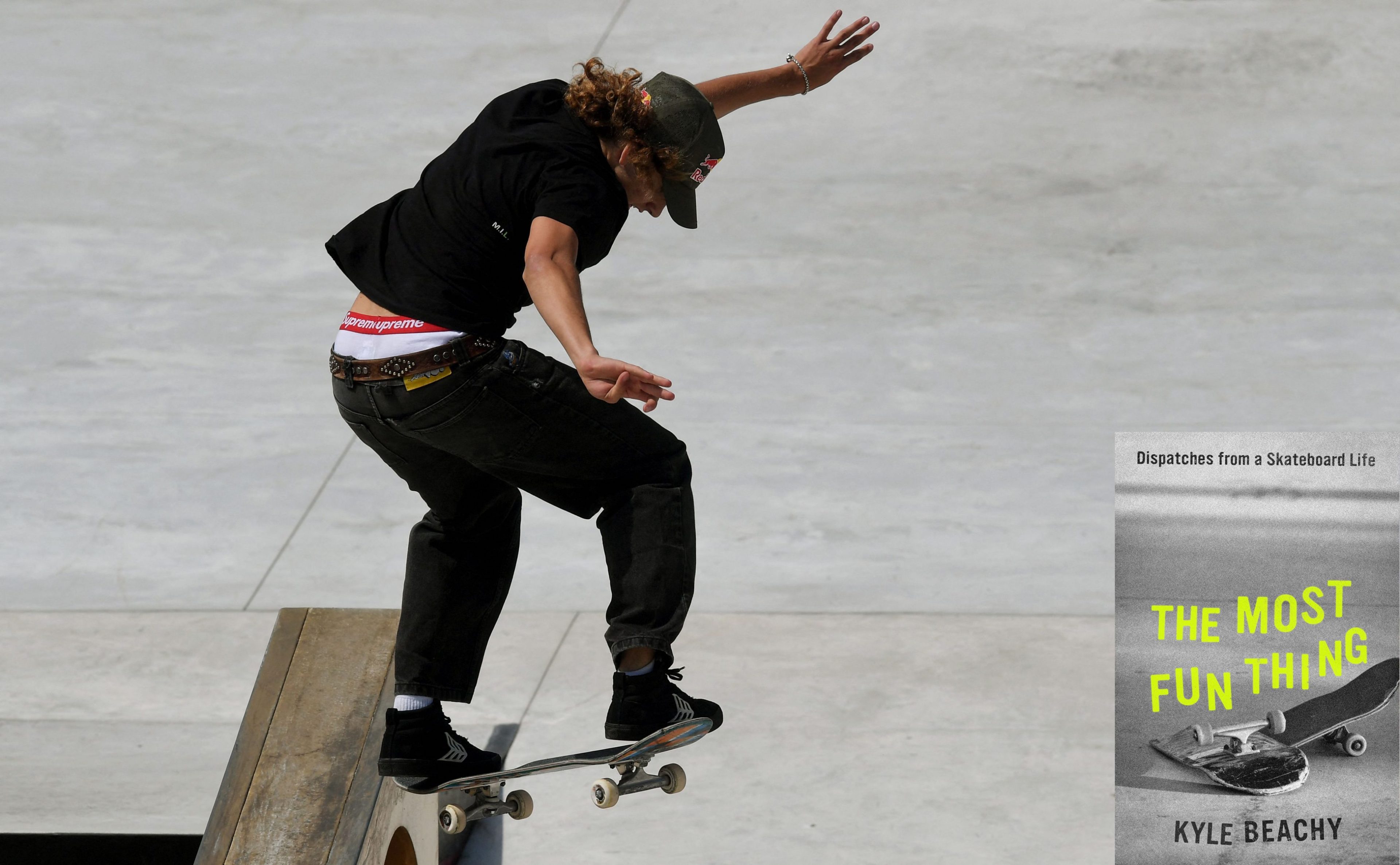 US skateboarder Jagger Eaton in the 2021 Street World Championships