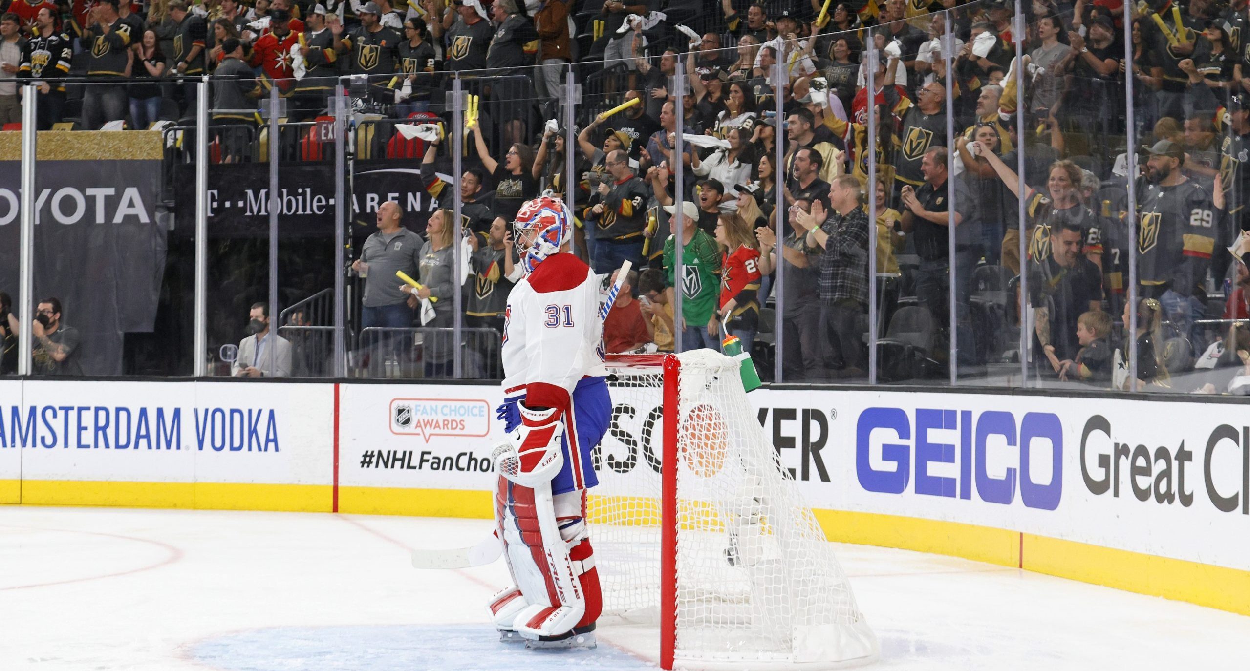 Carey Price stands in the crease