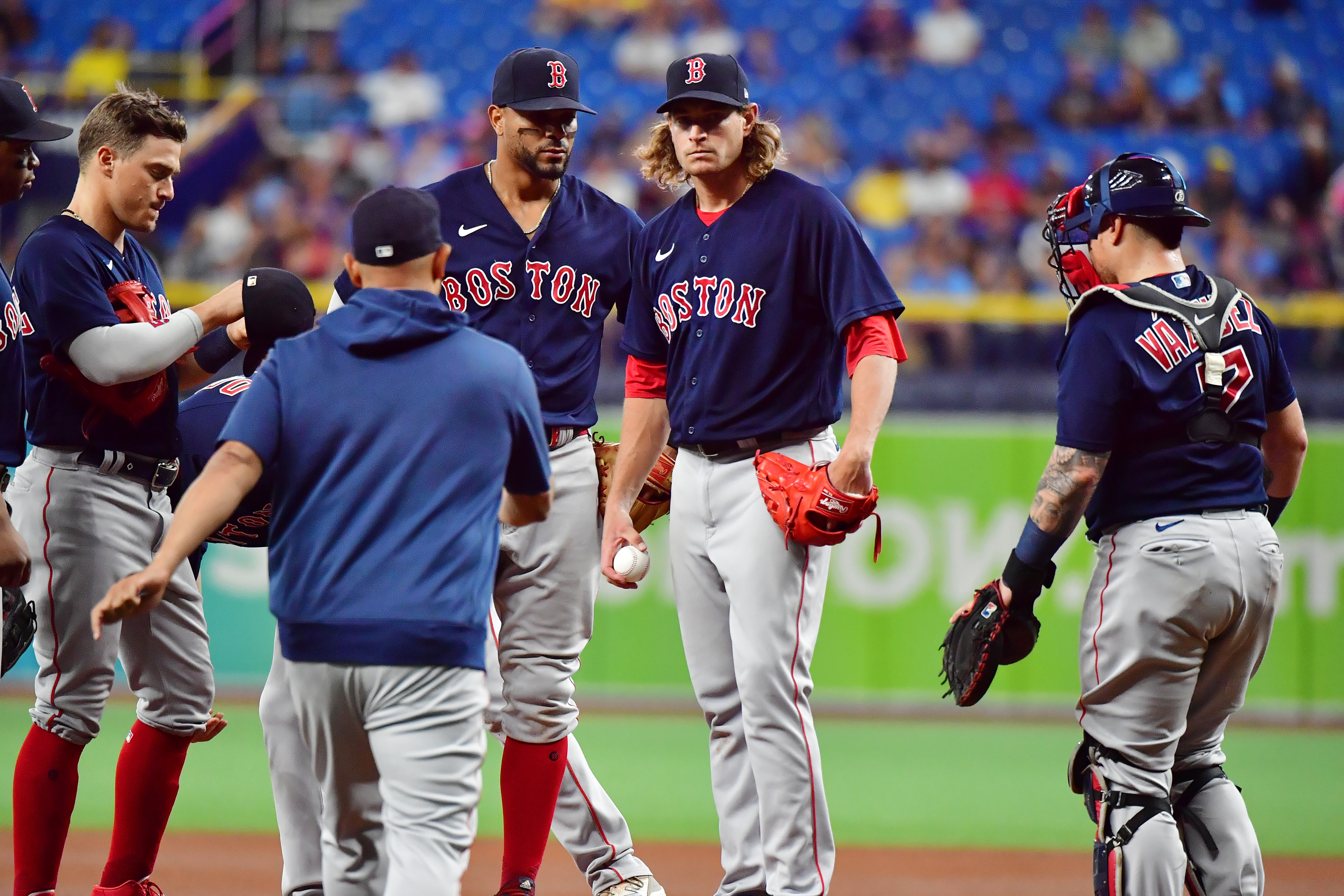 Garrett Richards making it work without sticky stuff as Red Sox top Blue  Jays, 7-4