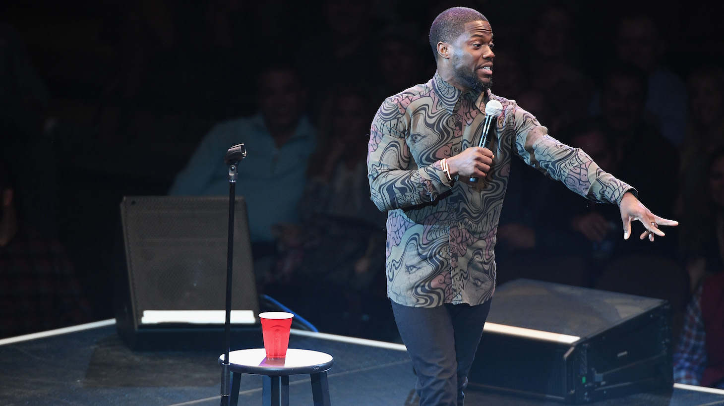 attends Kevin Hart hosts Mohegan Sun's 20th Anniversary Comedy All-Star Gala starring Sarah Silverman, Dave Attell, Margaret Cho &amp; more at Mohegan Sun on October 14, 2016 in Uncasville, Connecticut.