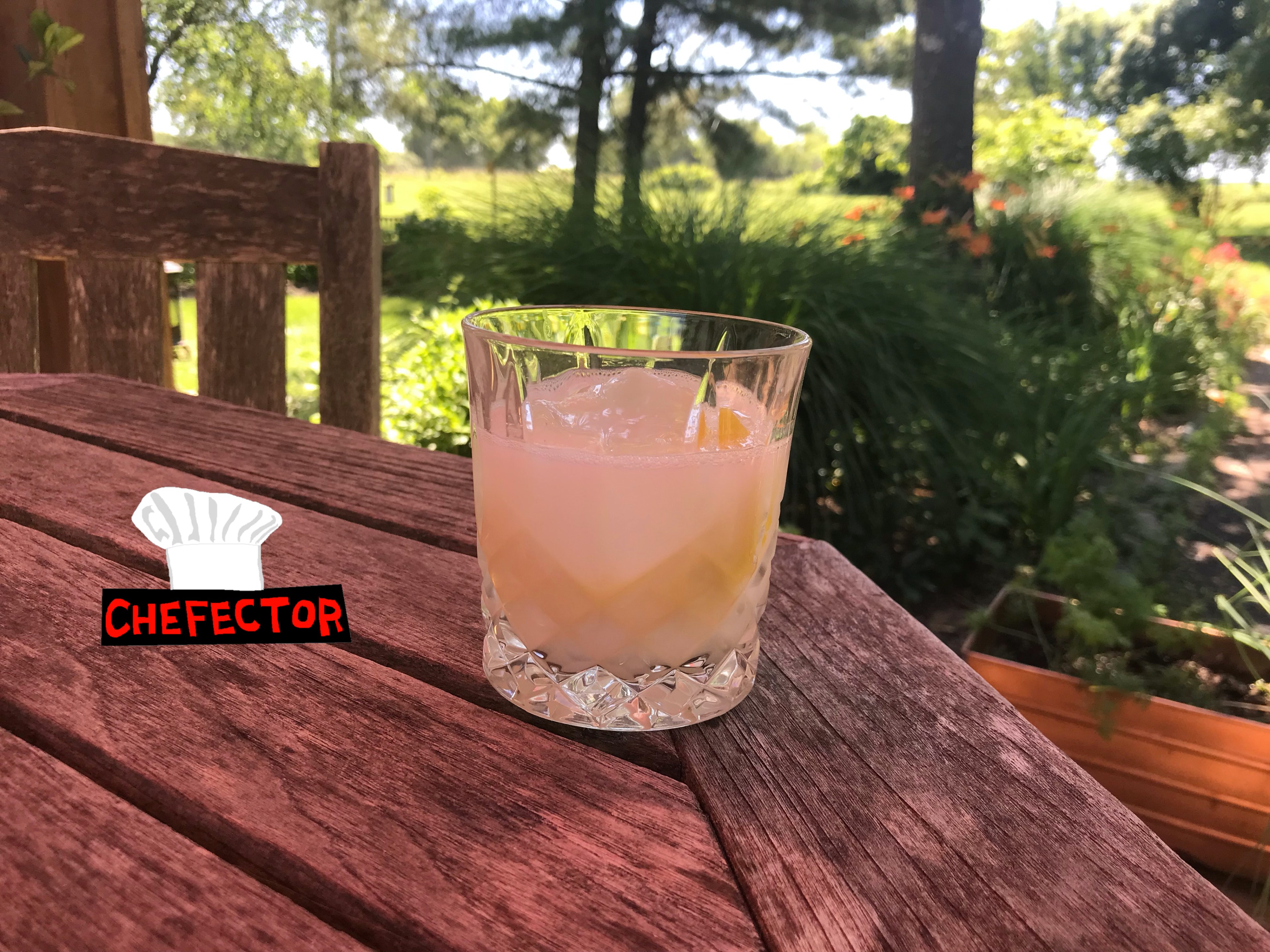 A tasty beverage.