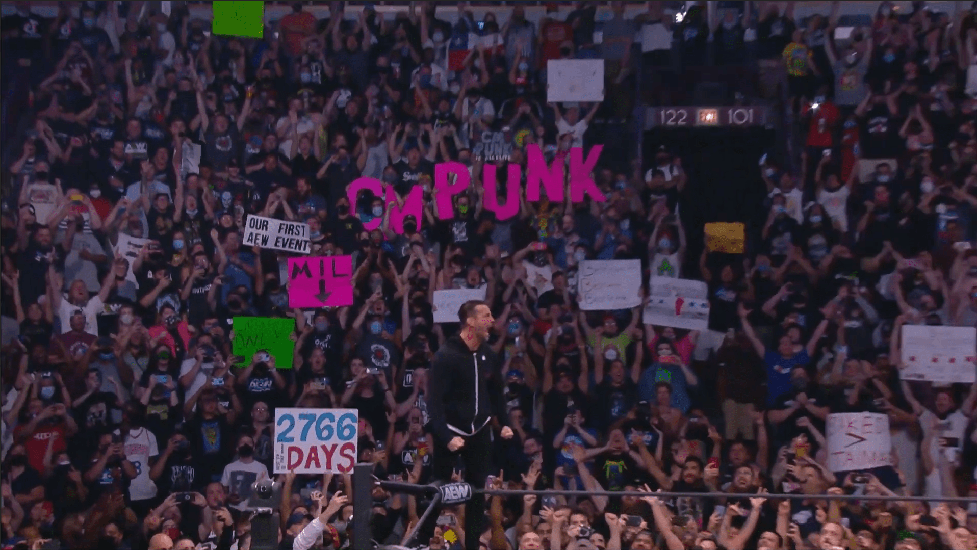 CM Punk debuts in AEW