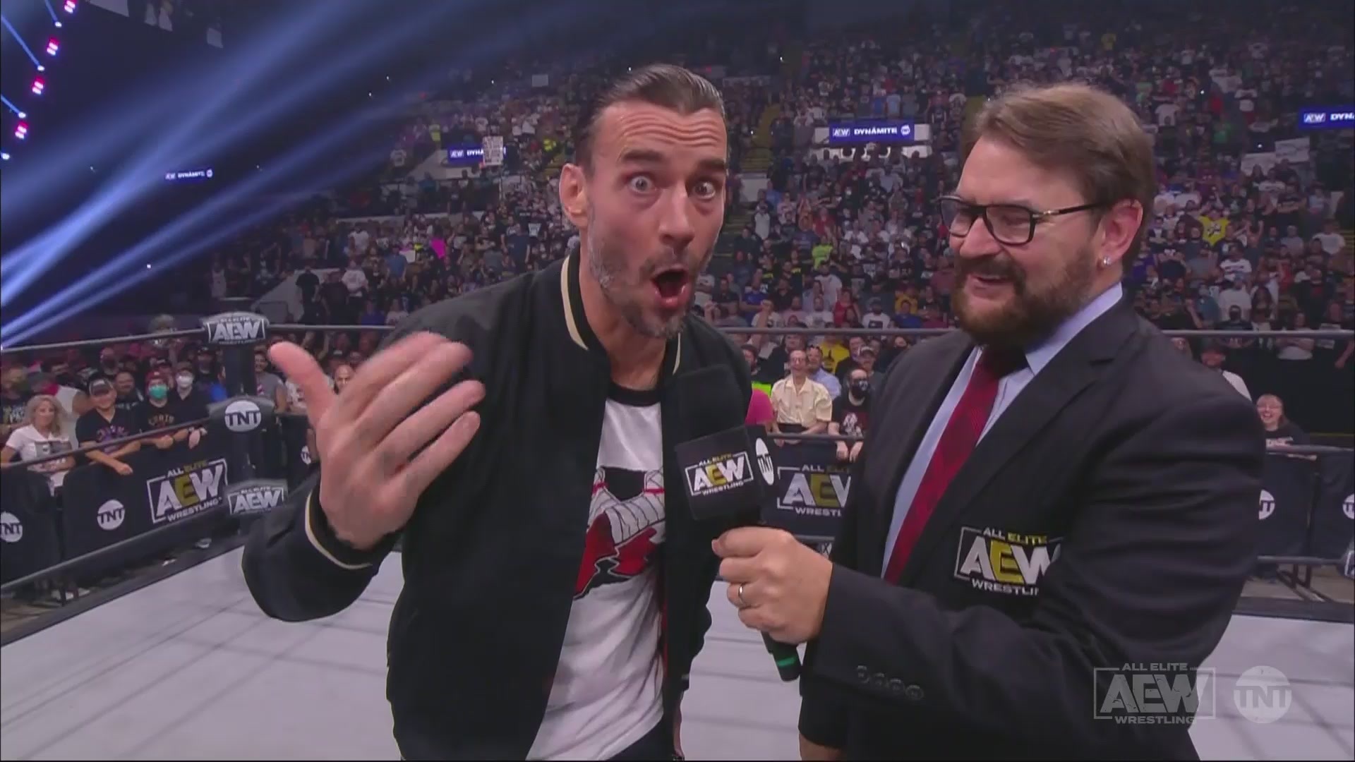 CM Punk debuts on AEW Dynamite