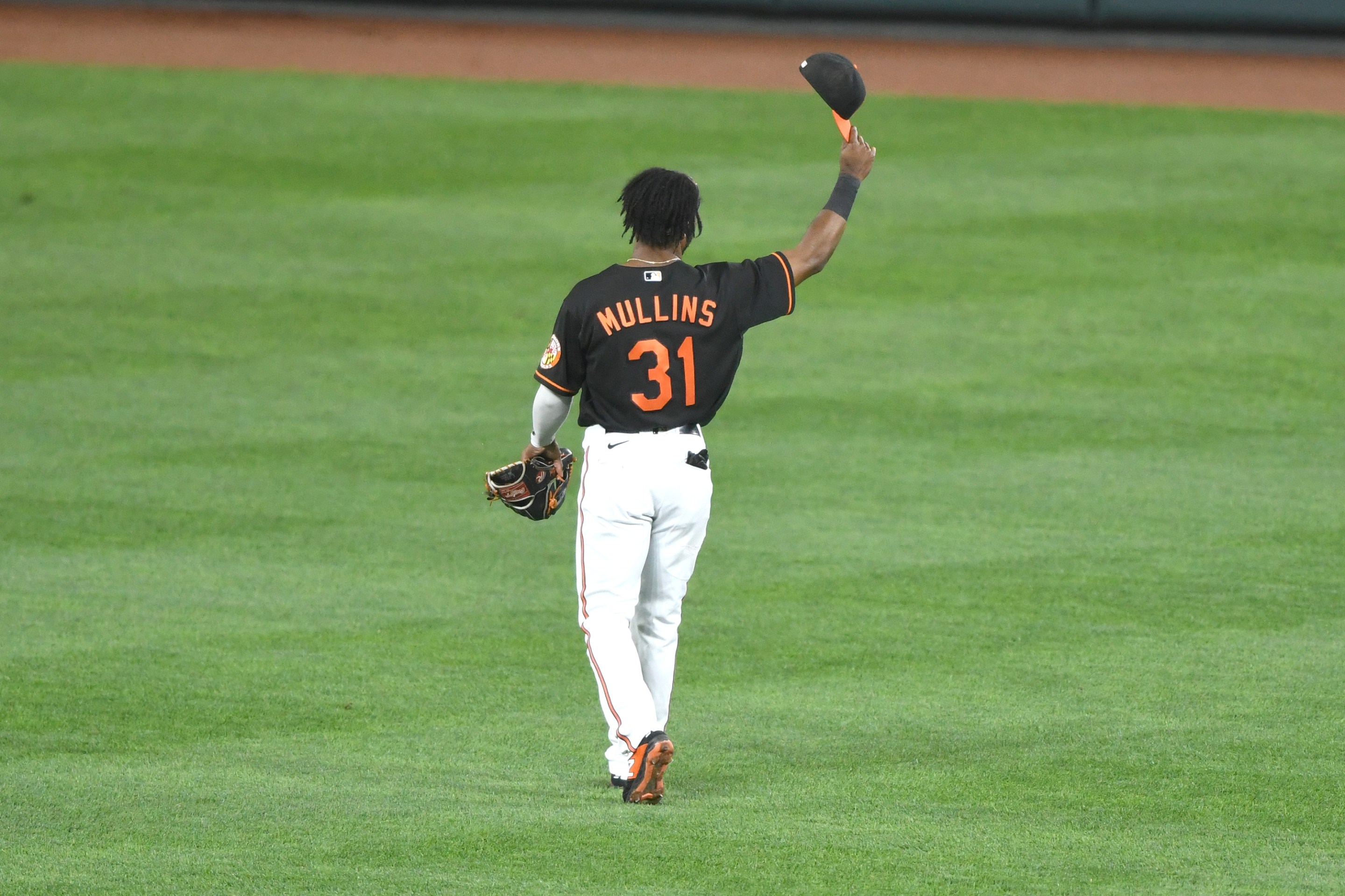 Cedric Mullins hears it from the Baltimore faithful.