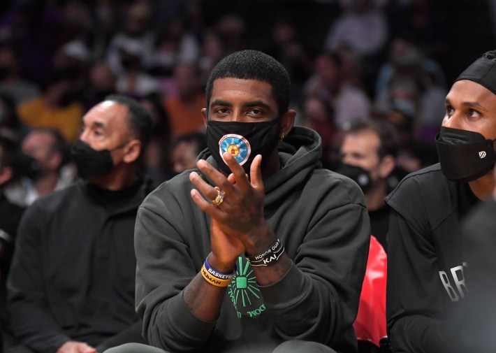 Kyrie Irving, possibly still of the Brooklyn Nets