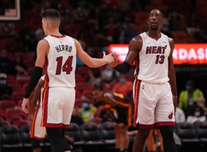 Tyler Herro and Bam Adebayo, Miami Heat