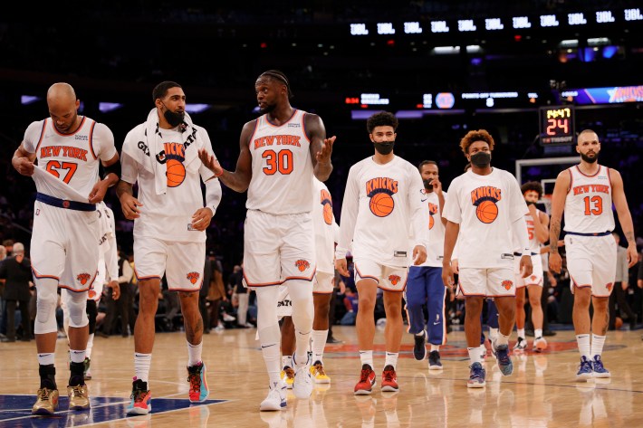 New York Knicks players