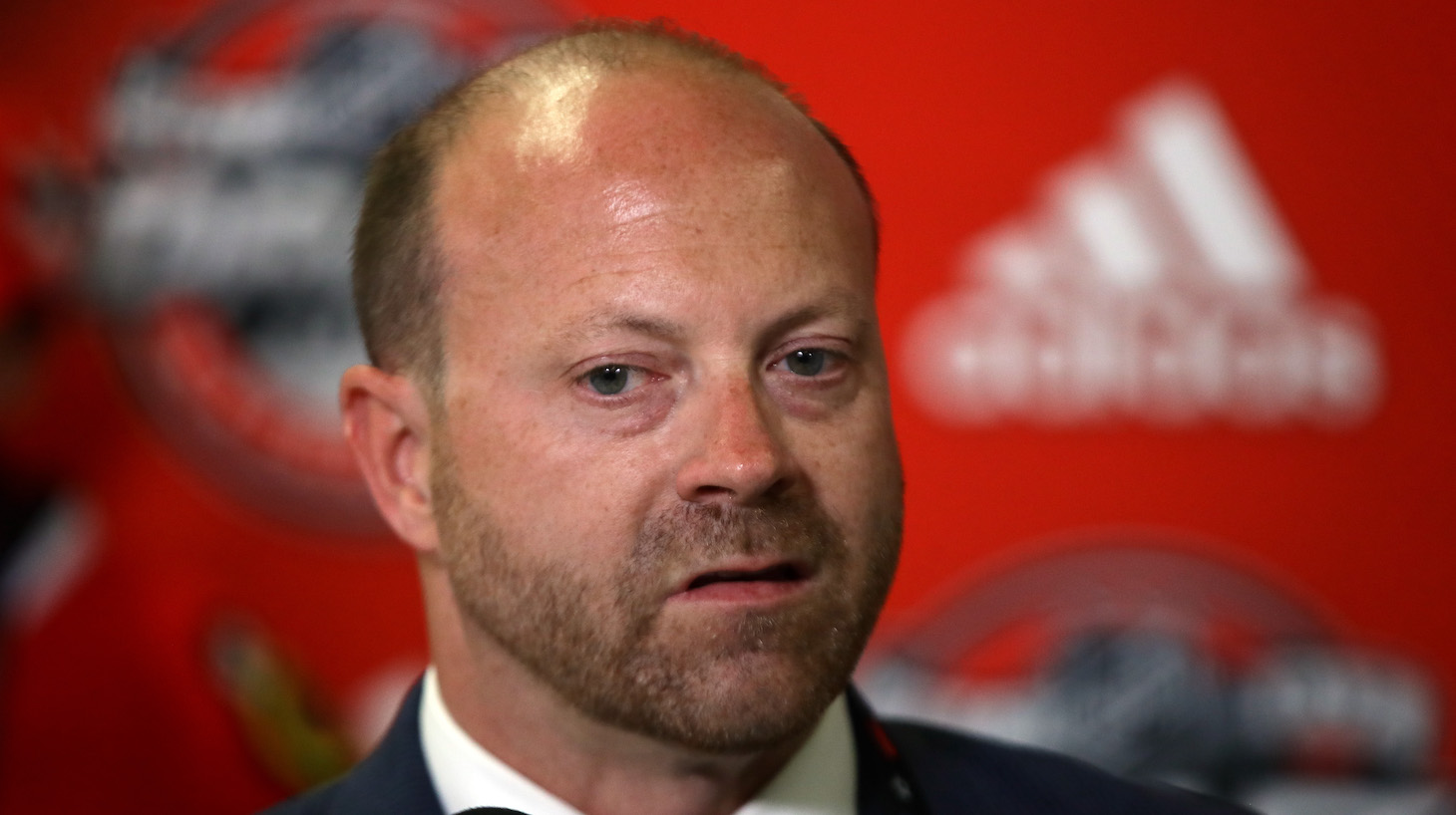during the 2017 NHL Draft at the United Center on June 23, 2017 in Chicago, Illinois.