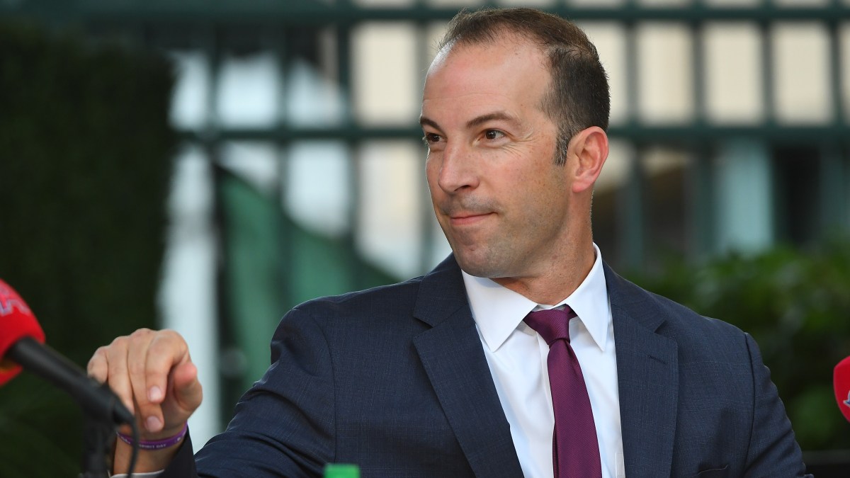 New Mets GM Billy Eppler, seen here in 2019 when he was the GM of the Los Angeles Angels.