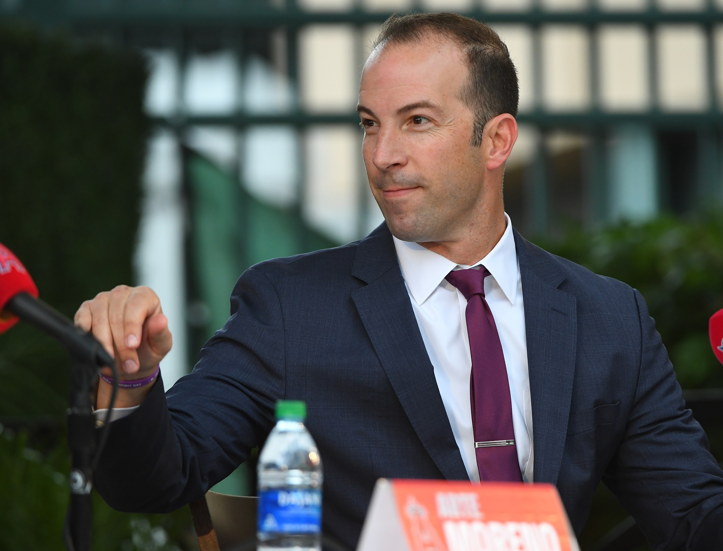 New Mets GM Billy Eppler, seen here in 2019 when he was the GM of the Los Angeles Angels.