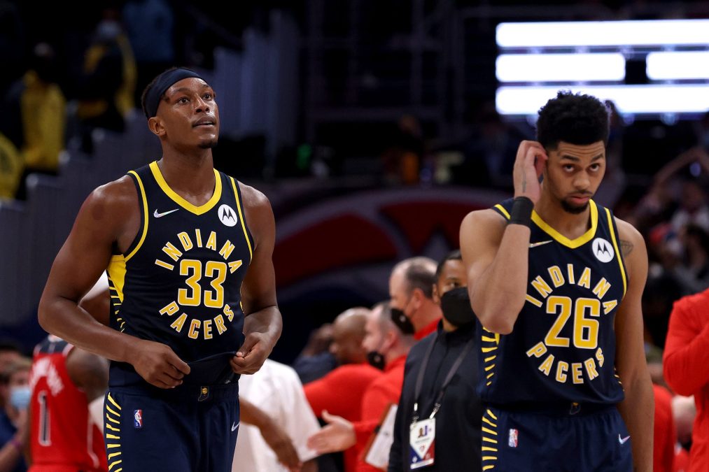 Myles Turner and Jeremy Lamb are tired.