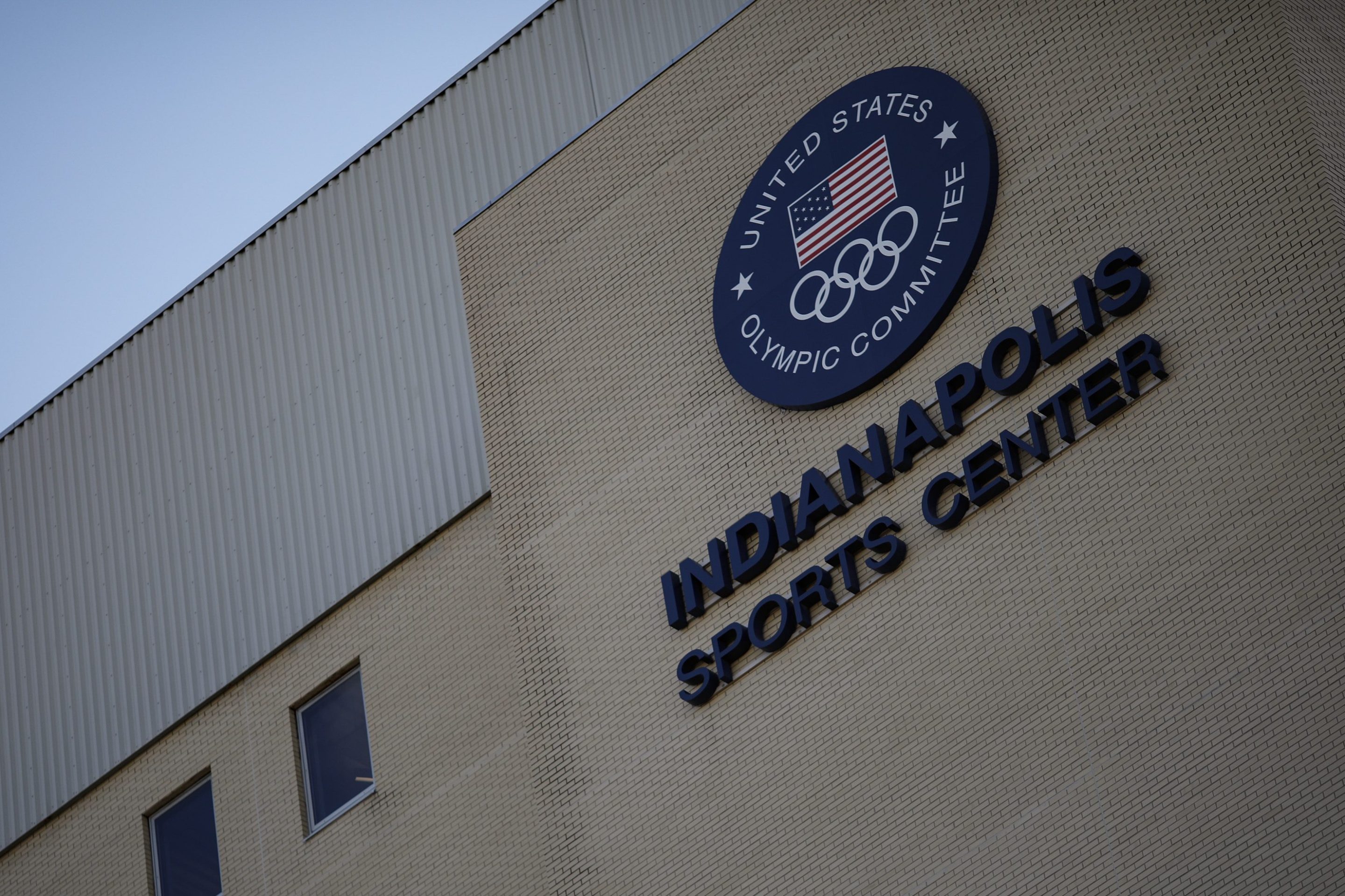 The offices of USA Gymnastics and the US Olympic and Paralympic Committee are seen on November 6, 2018 in Indianapolis, Indiana.