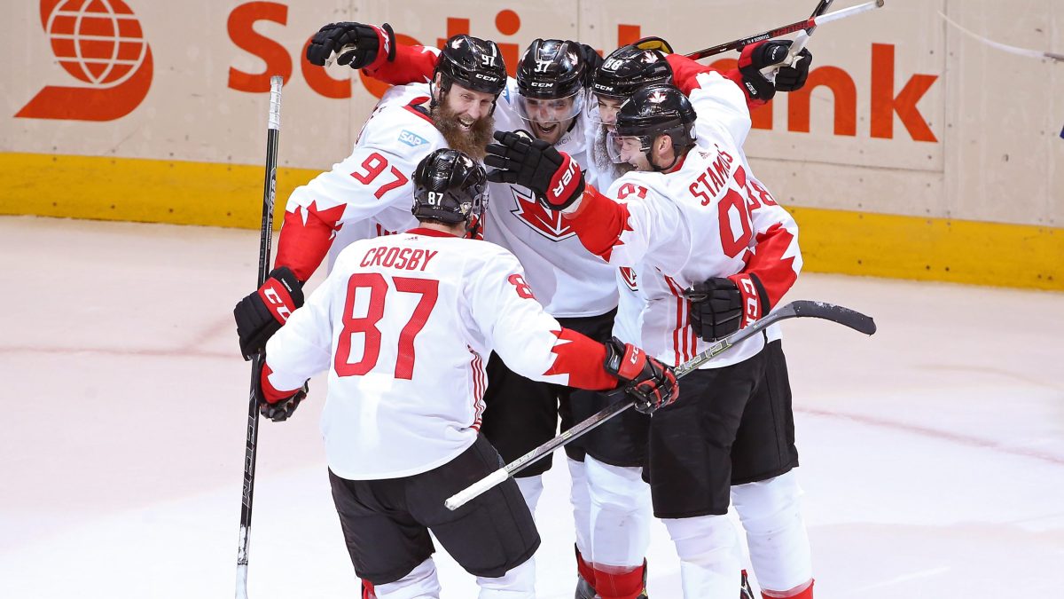 Team Canada celebrates