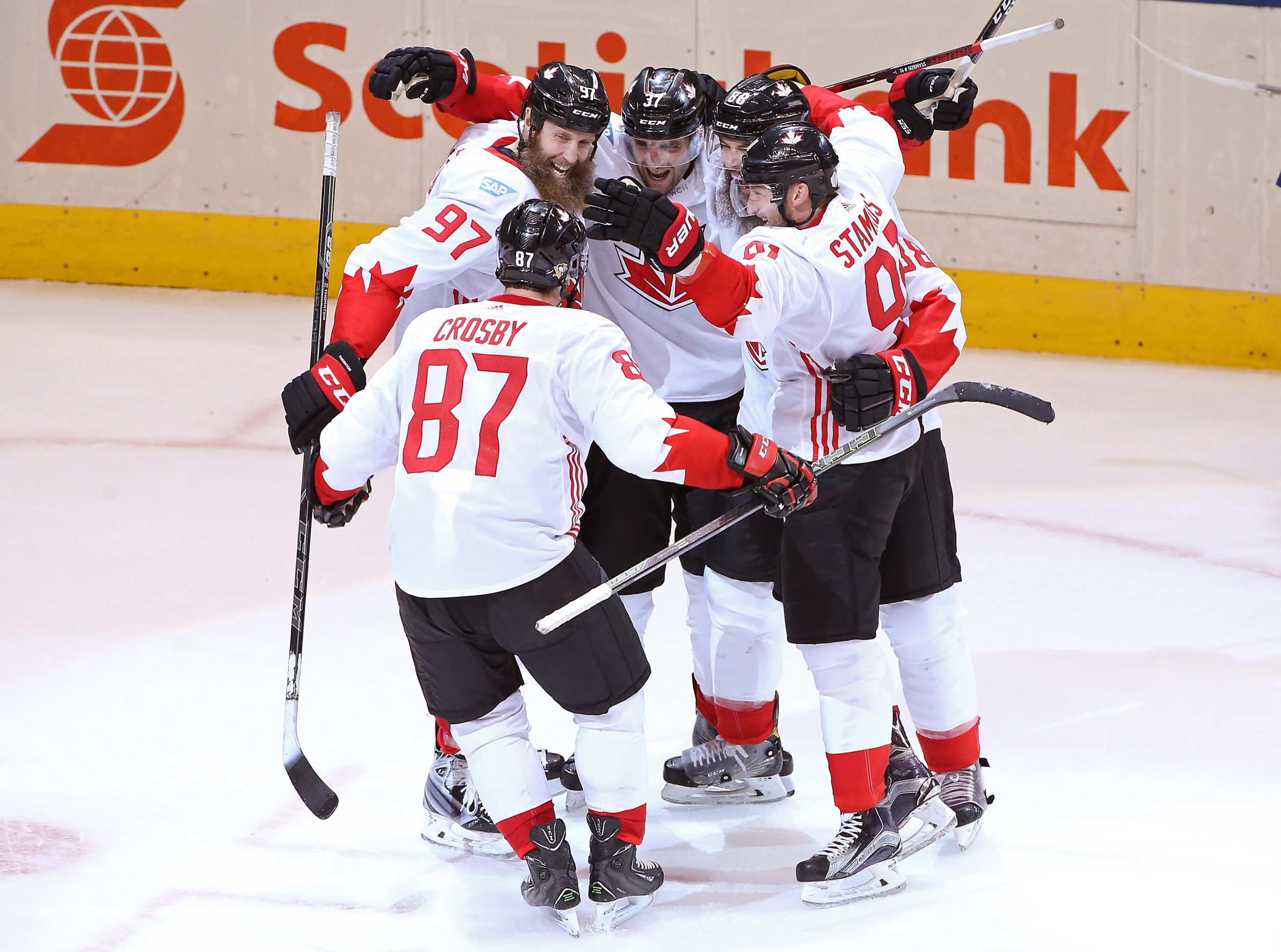 Team Canada celebrates