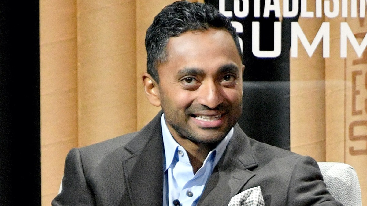 Chamath speaks onstage during the Vanity Fair New Establishment Summit at Yerba Buena Center for the Arts on October 19, 2016 in San Francisco, California.