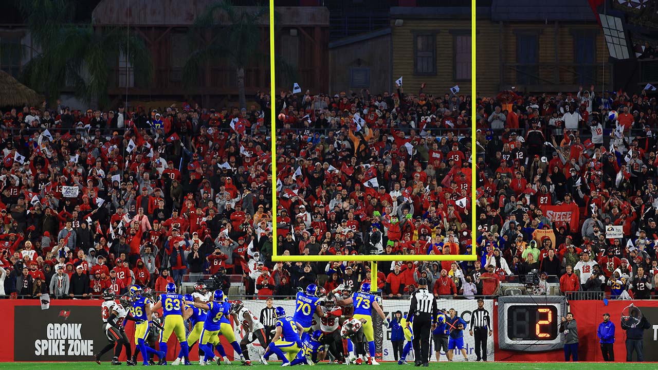 The Rams hit a game winning FG attempt