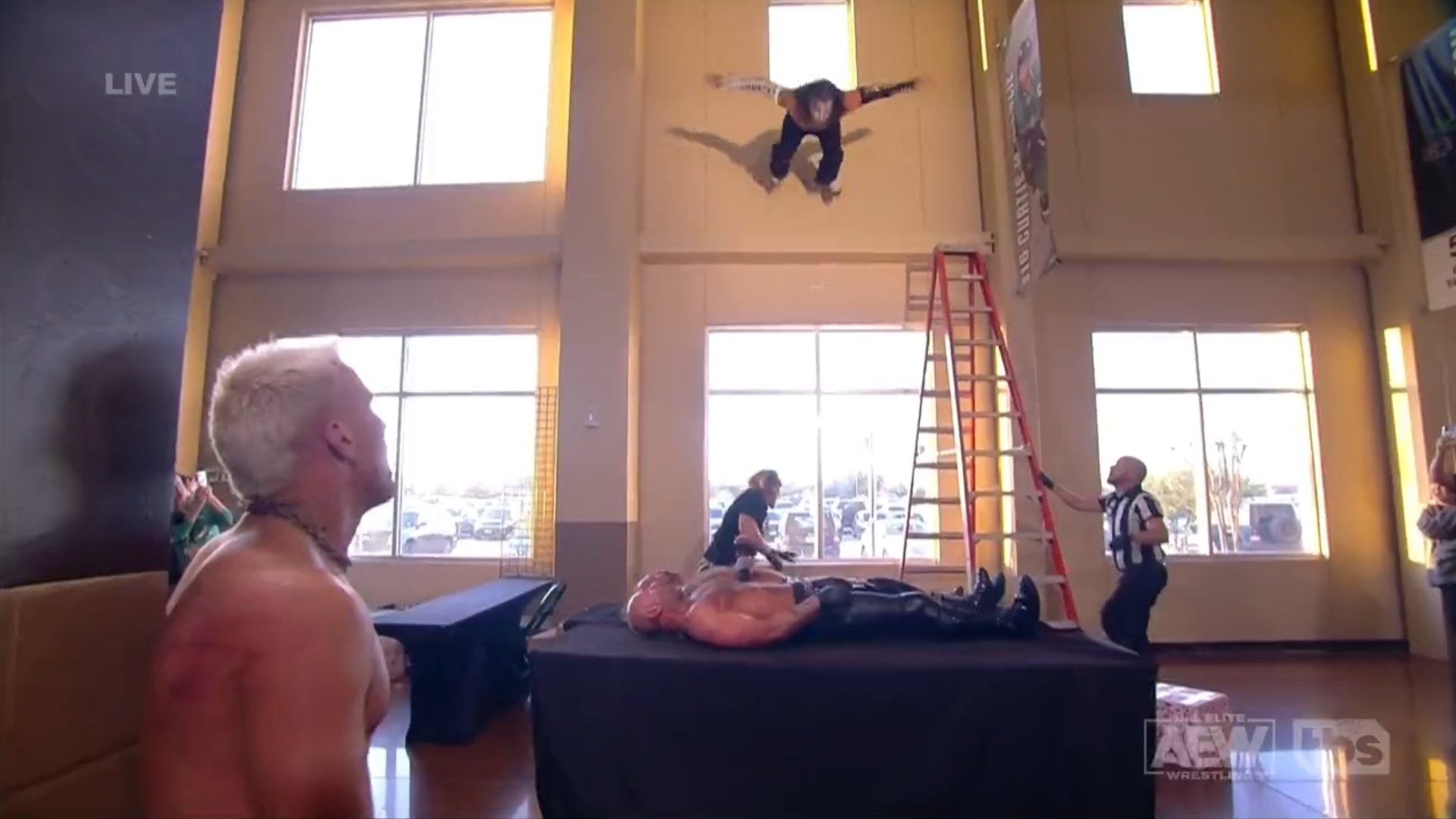 Jeff Hardy jumps