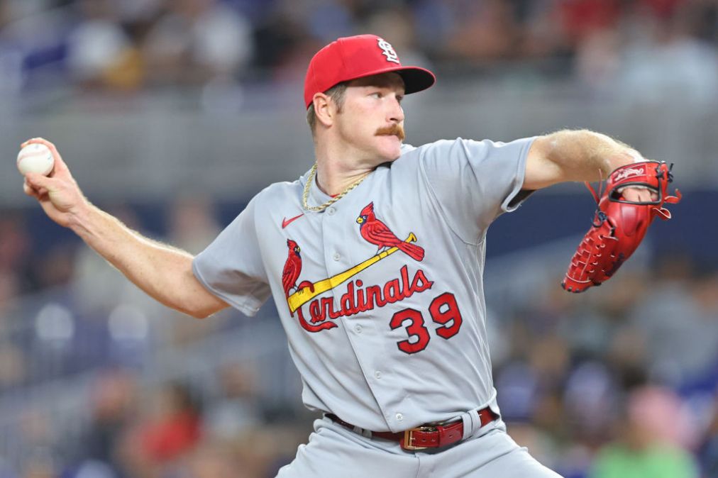 St. Louis Cardinals starting pitcher Miles Mikolas and St. Louis News  Photo - Getty Images