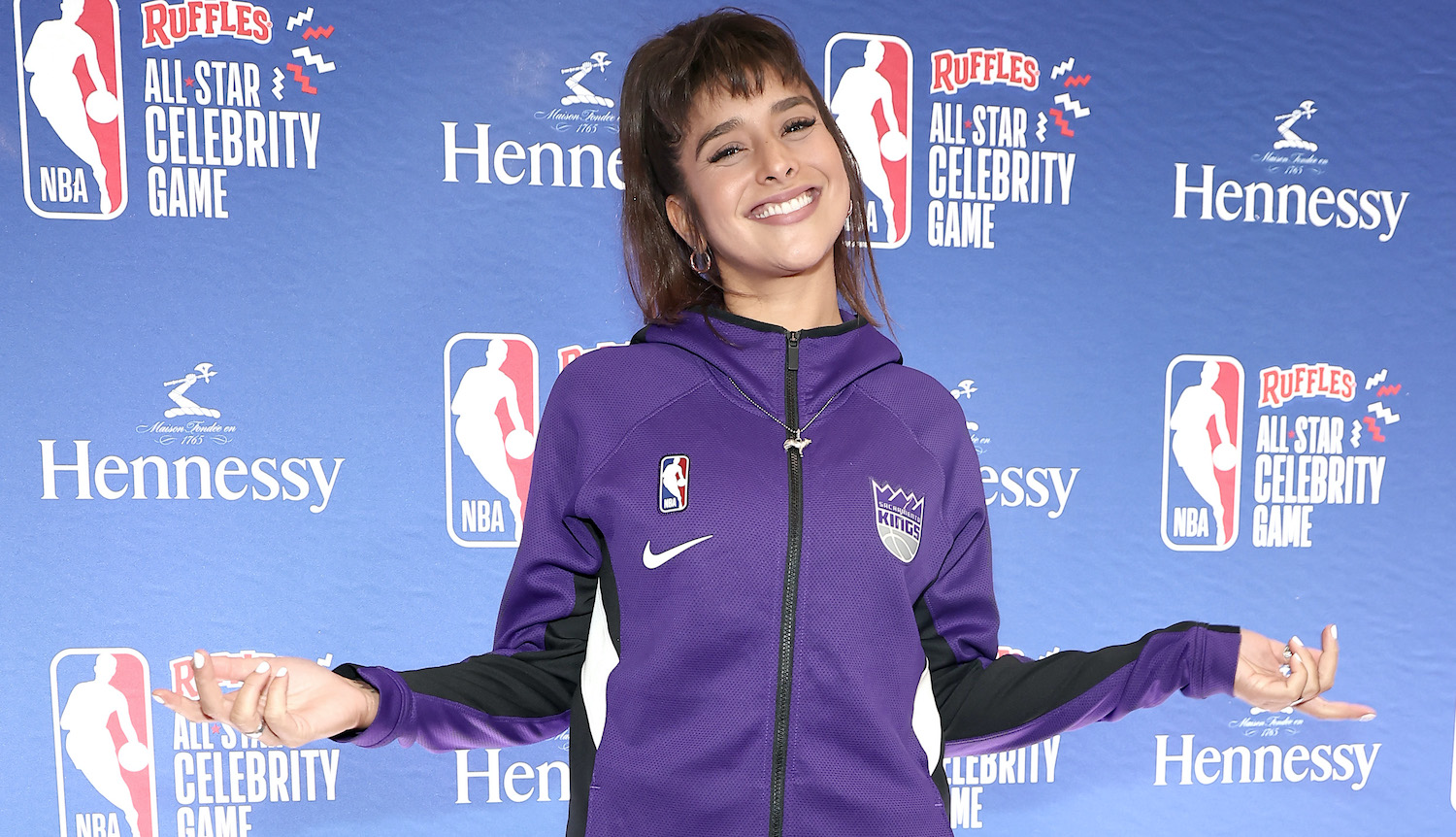 Anjali Ranadive attends the Ruffles NBA All-Star Celebrity Game during the 2022 NBA All-Star Weekend at Wolstein Center on February 18, 2022 in Cleveland, Ohio. (Photo by Arturo Holmes/Getty Images)