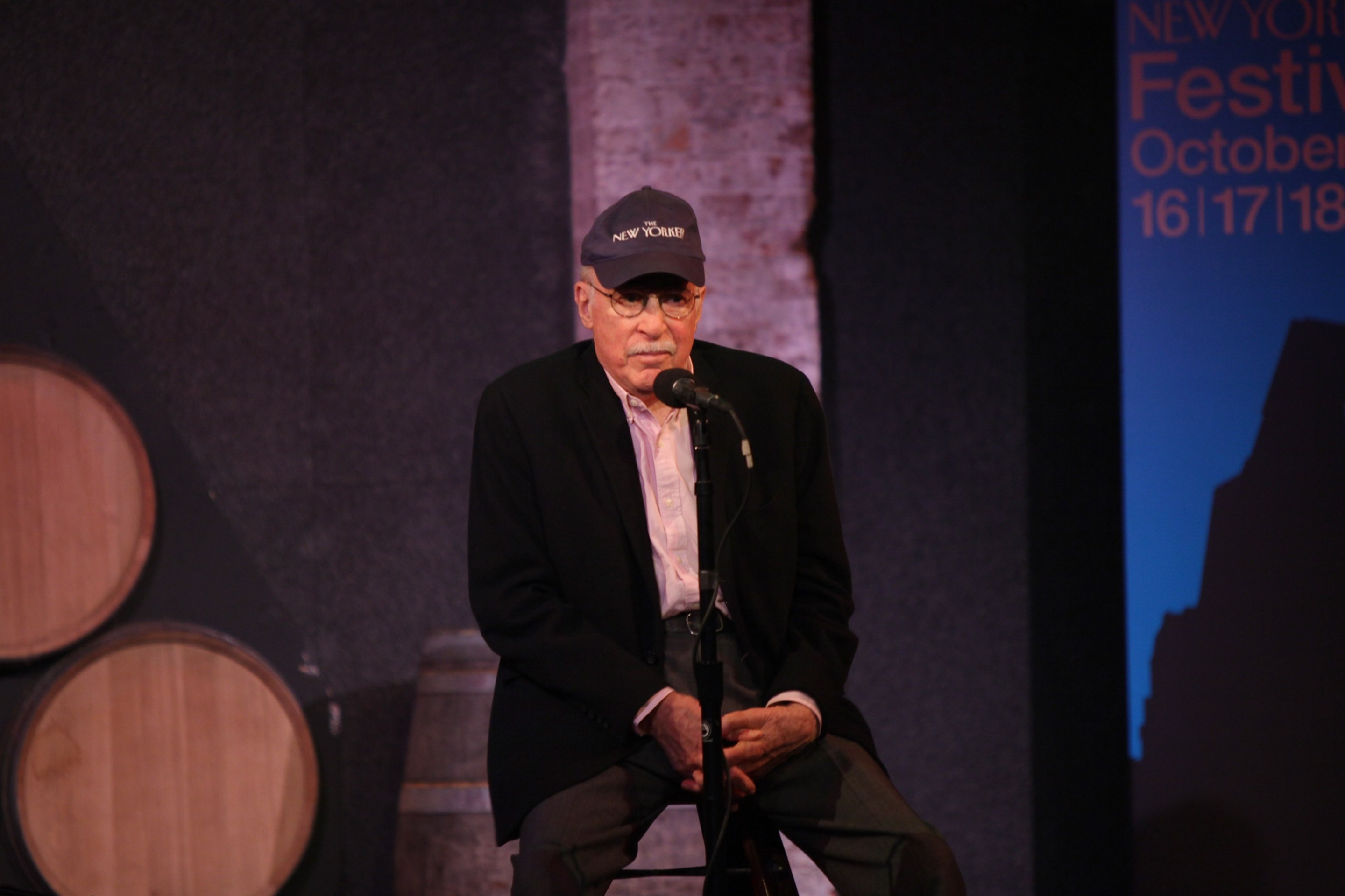 Roger Angell at the 2009 New Yorker Festival.