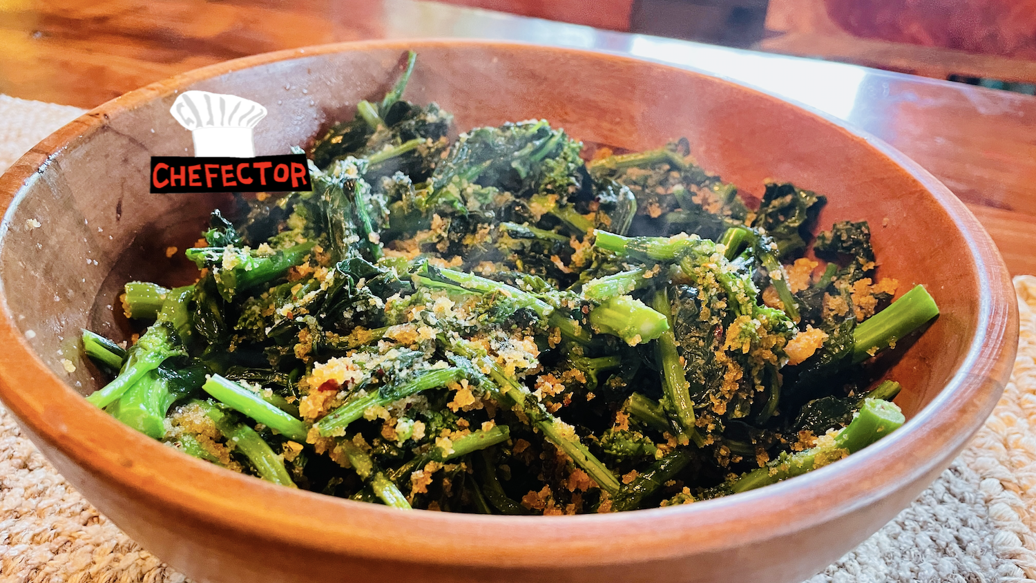 A big bowl of rapini