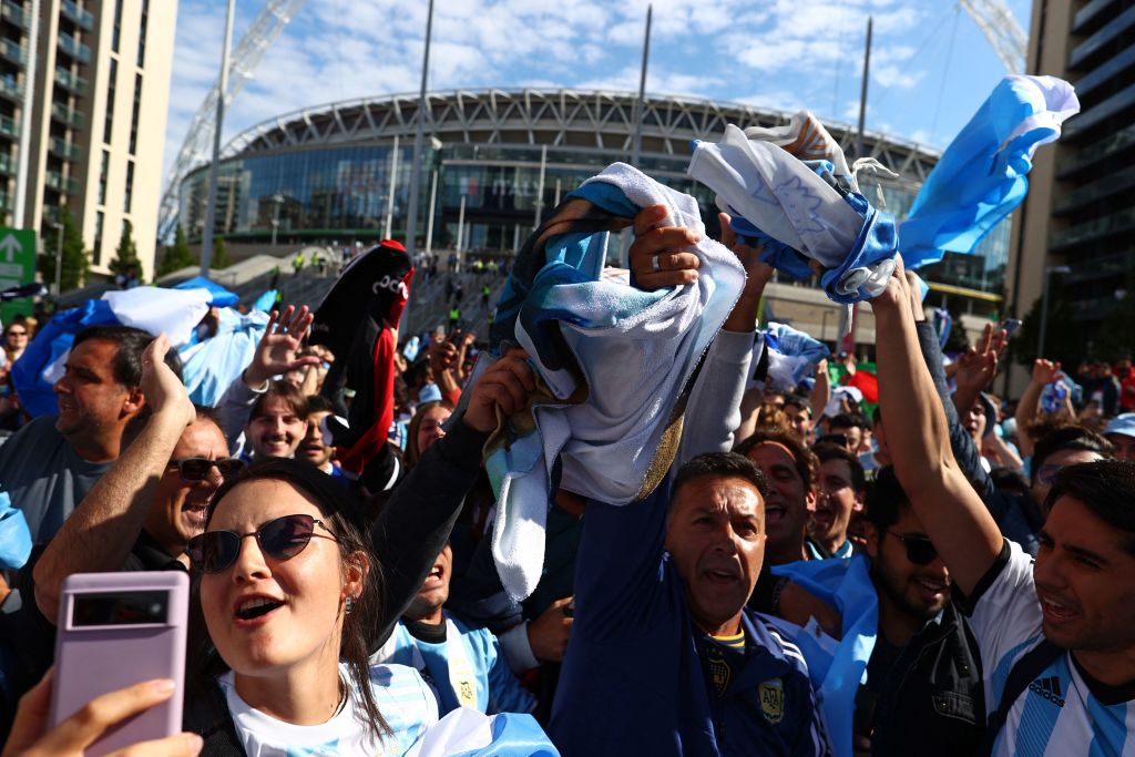 Soccer fans