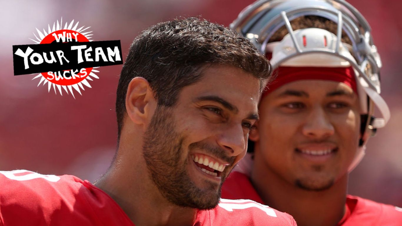 Jimmy Garoppolo can't engineer comeback drive, San Francisco 49ers