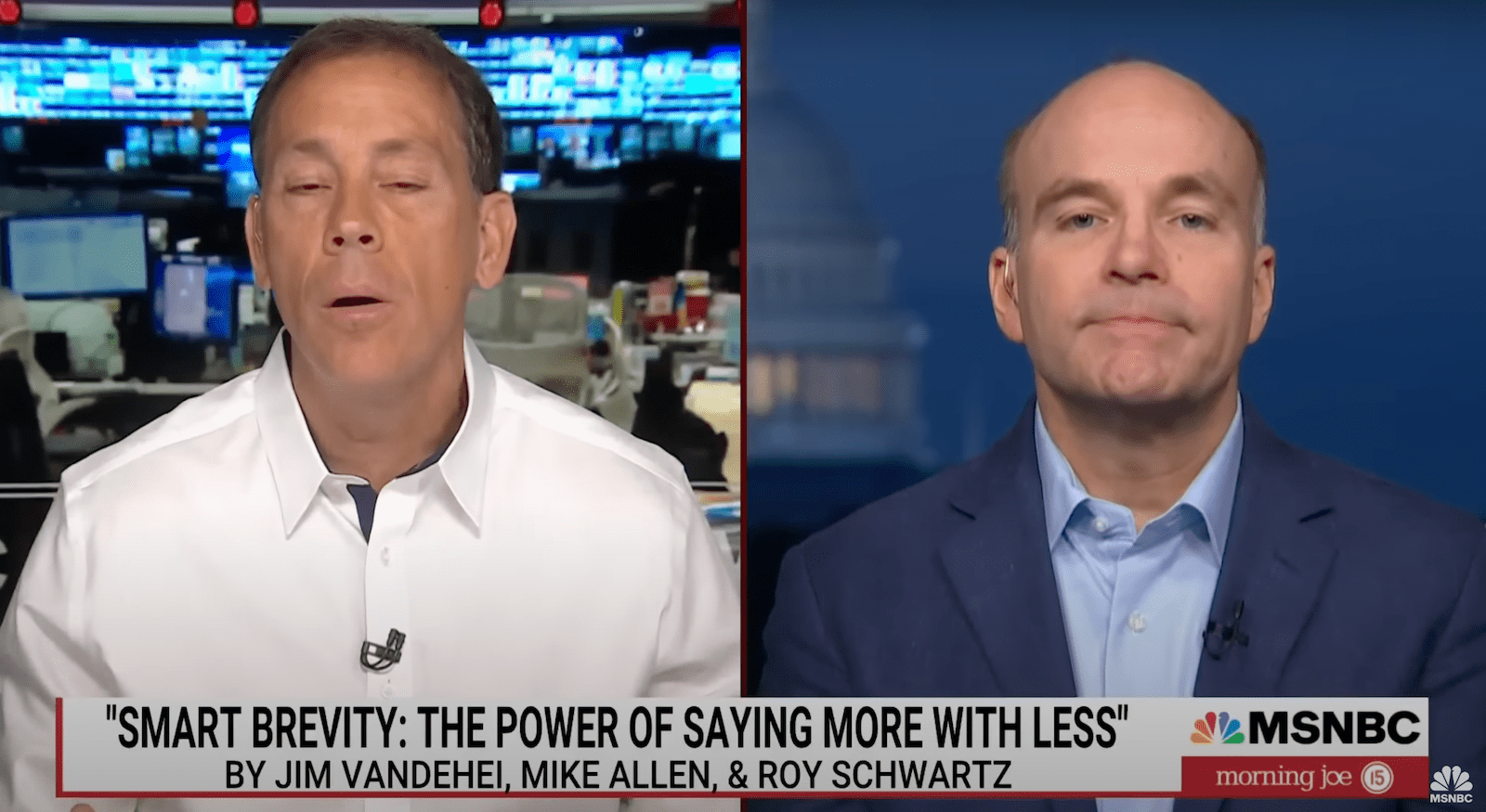 Axios founders on MSNBC