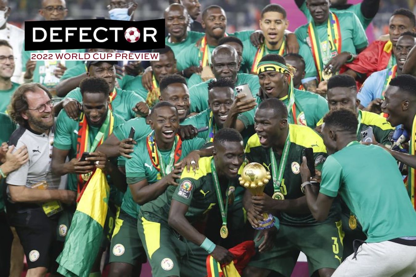 Senegal celebrates AFCON win